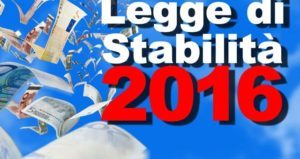 ITALIA - Legge di Stabilità 2016